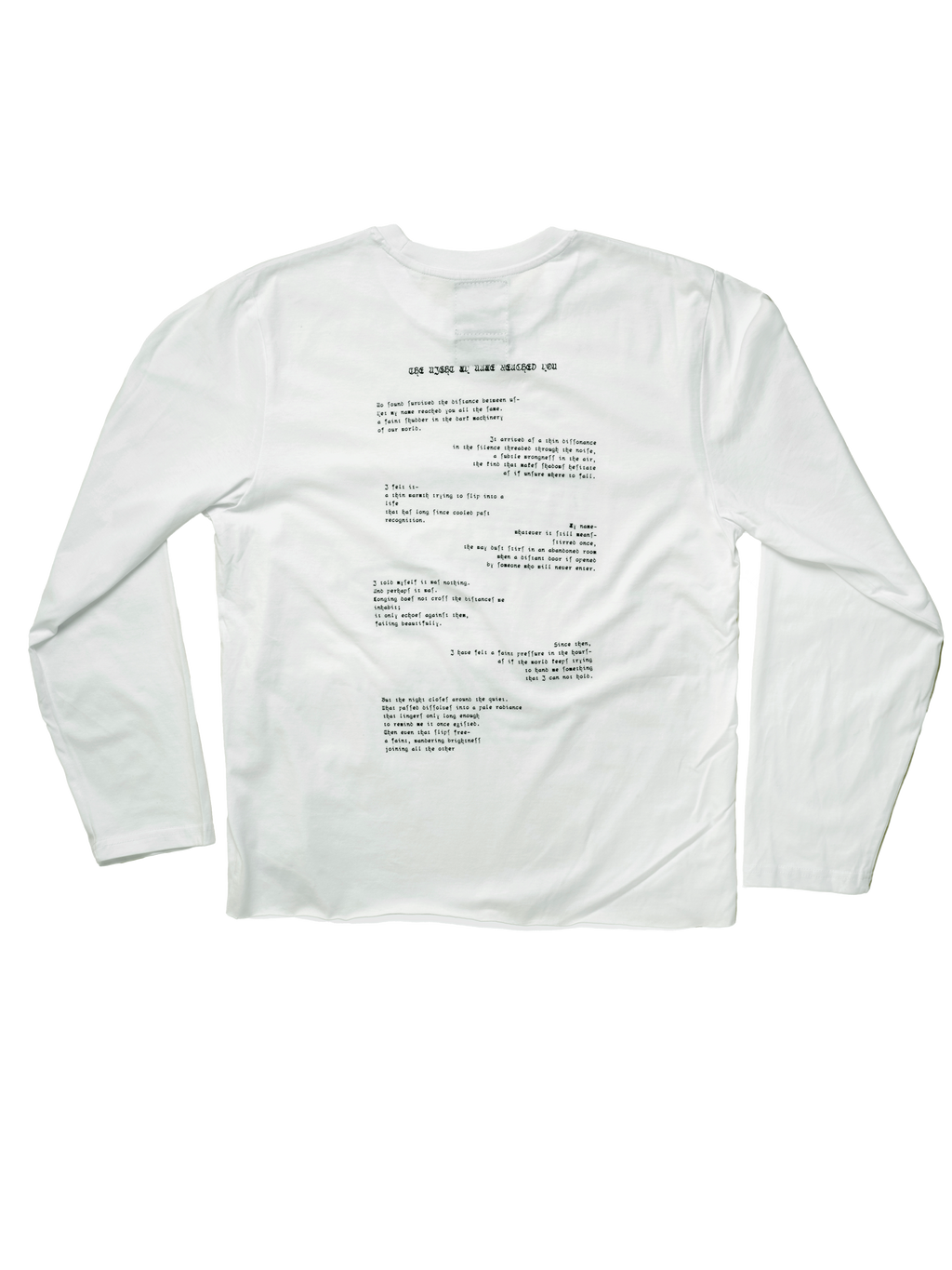 POEM LONGSLEEVE