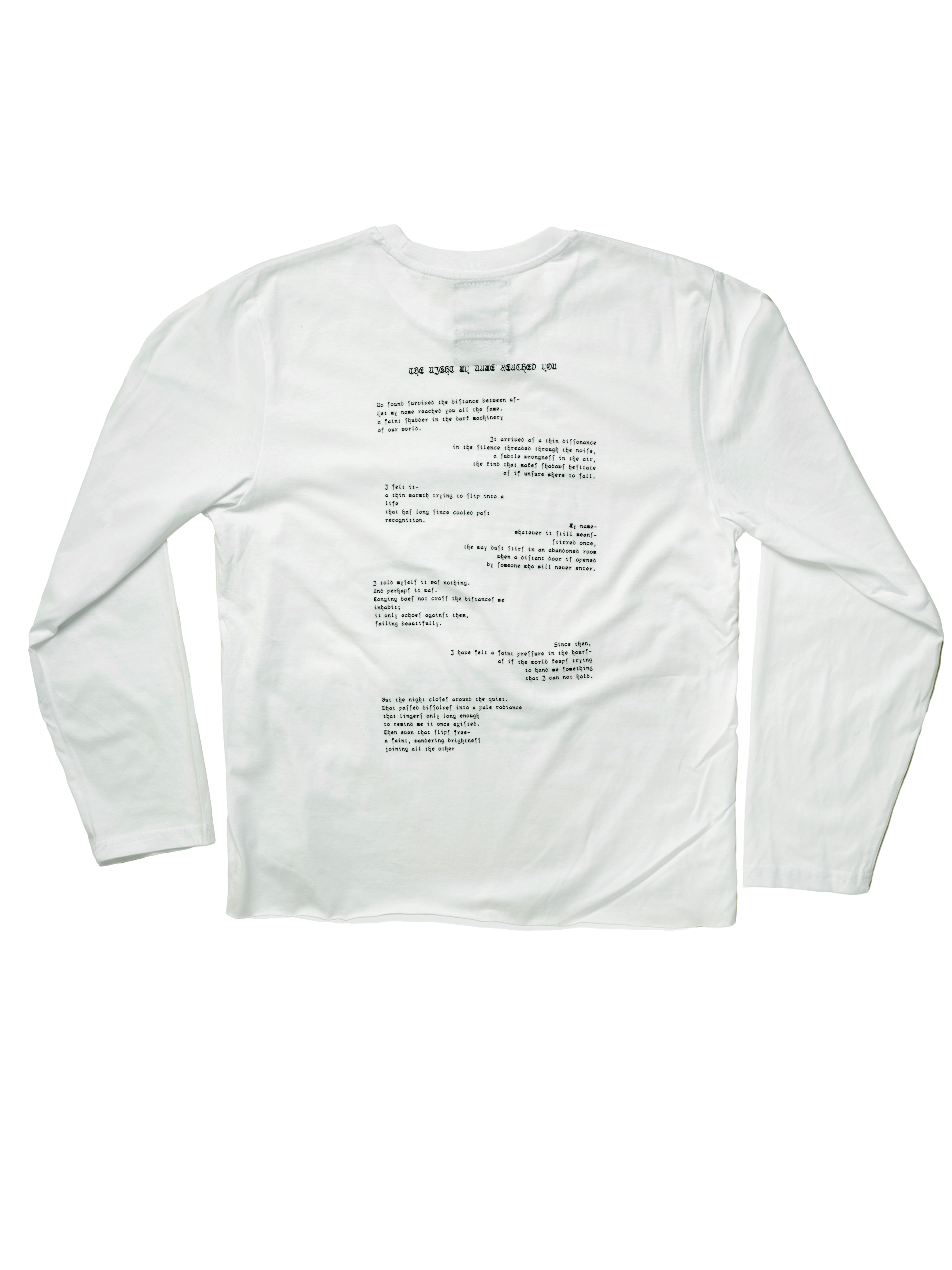 POEM LONGSLEEVE